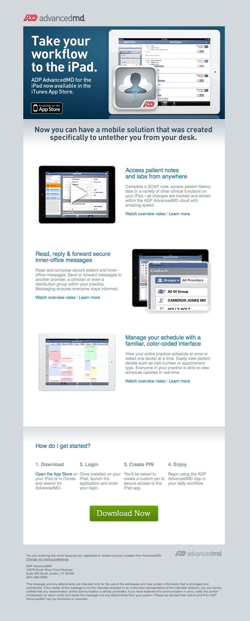 advancedmd-ipad-email
